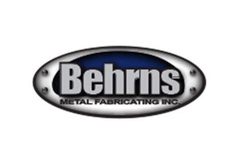 behrns metal fabricating inc|Behrns Metal Fabricating .